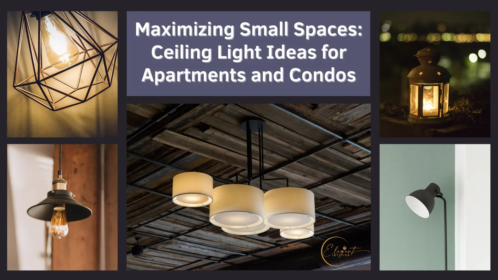 Ceiling Light Ideas for Small Spaces – Elegant Interior