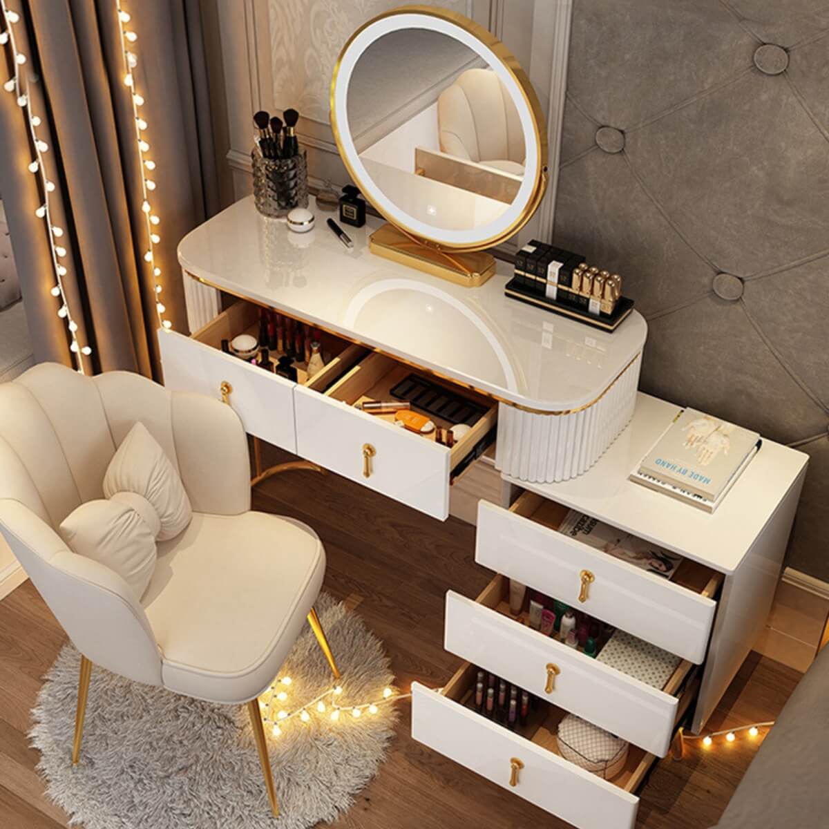 Zen-Luxury Dressing Table