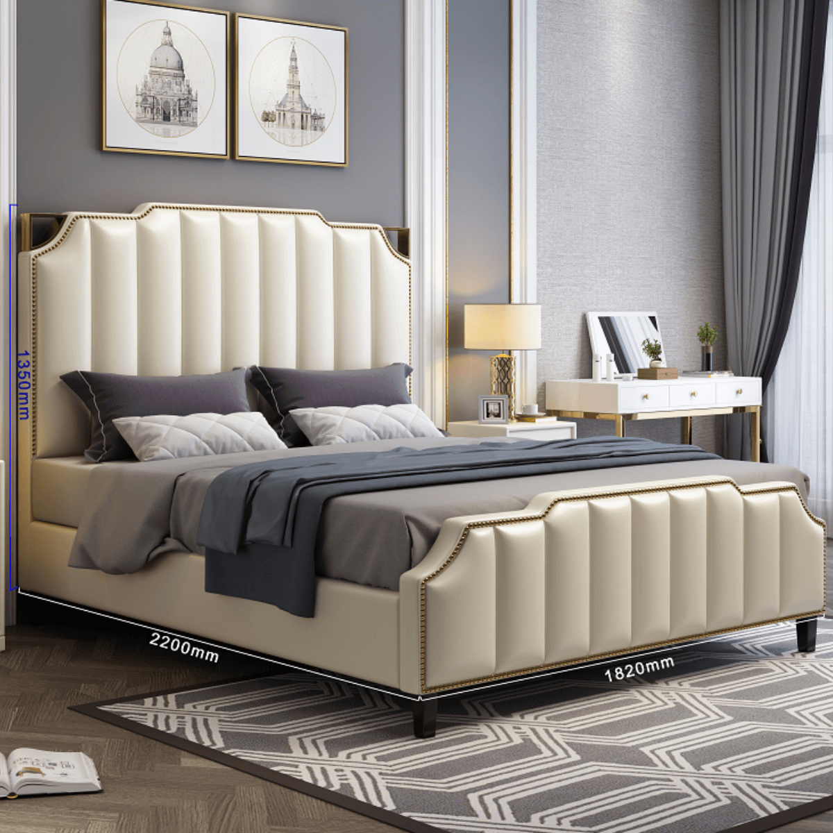 Faux-leather-storage-king-bed-in-Australia-2