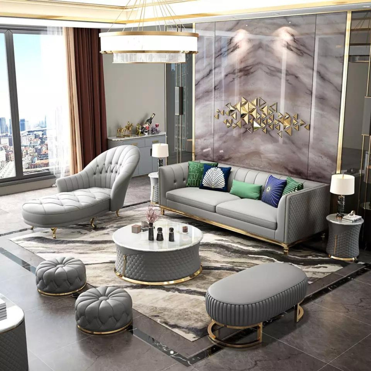 Luxury-chaise-grey-leather-elegant-interior-australia-3