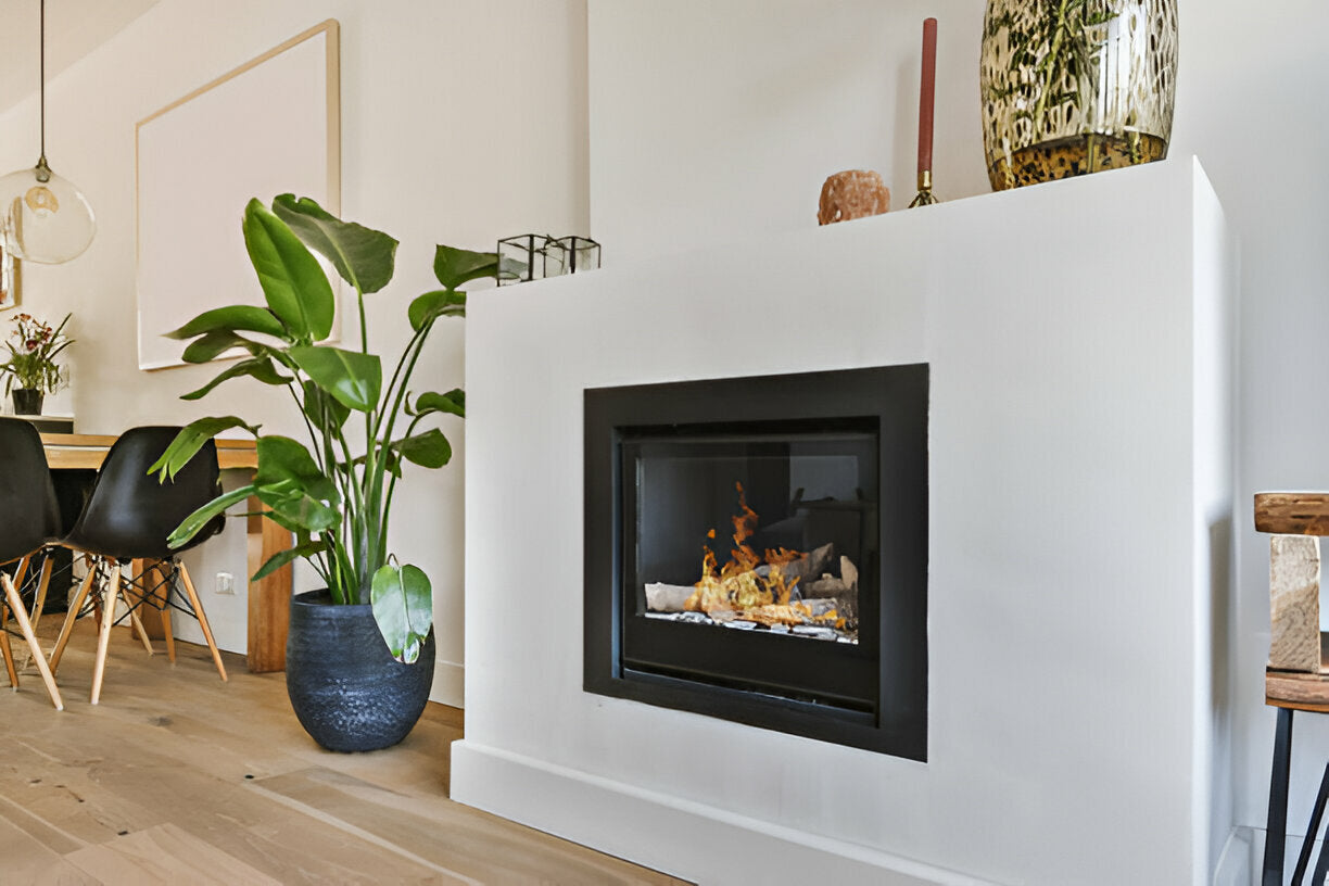 Warming Up With Style: A Look at Electric Fireplaces by Open Sides