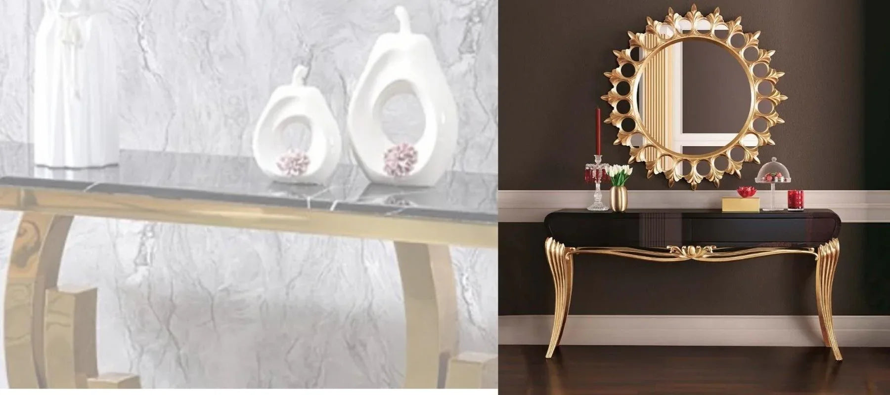 Elegant interior Luxury Console Tables 1800x800