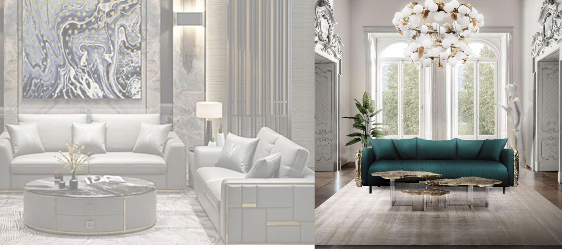 Exclusive High End Designer Sofas- Elegant Interior