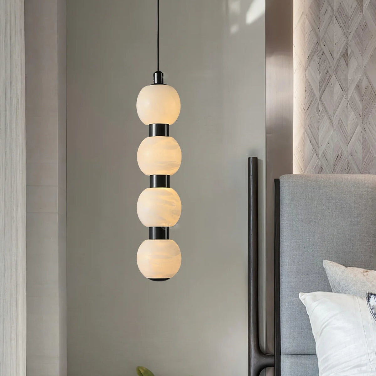 Orbique Alabaster Pendant Lamp - Pre Order