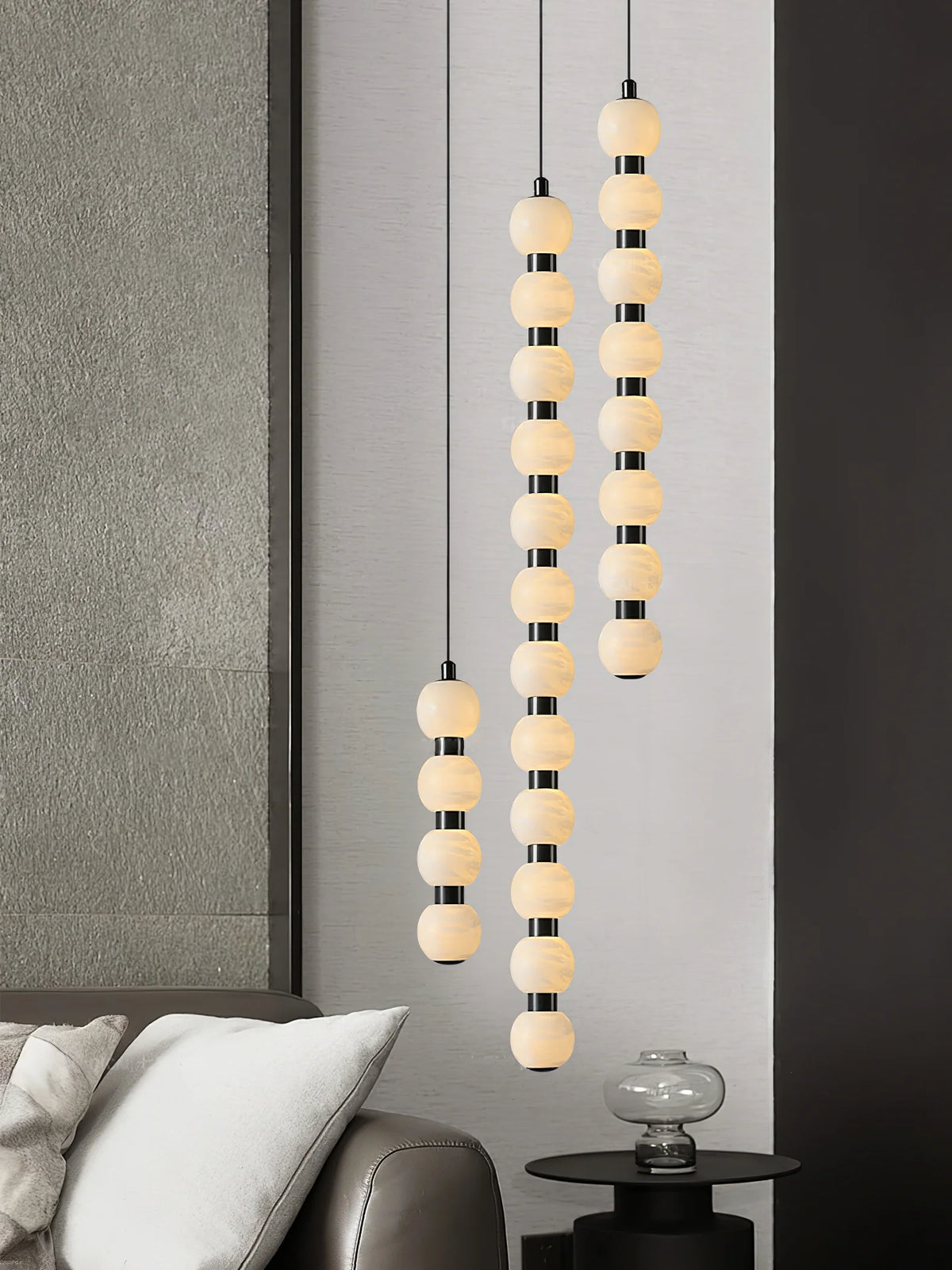Orbique Alabaster Pendant Lamp - Pre Order
