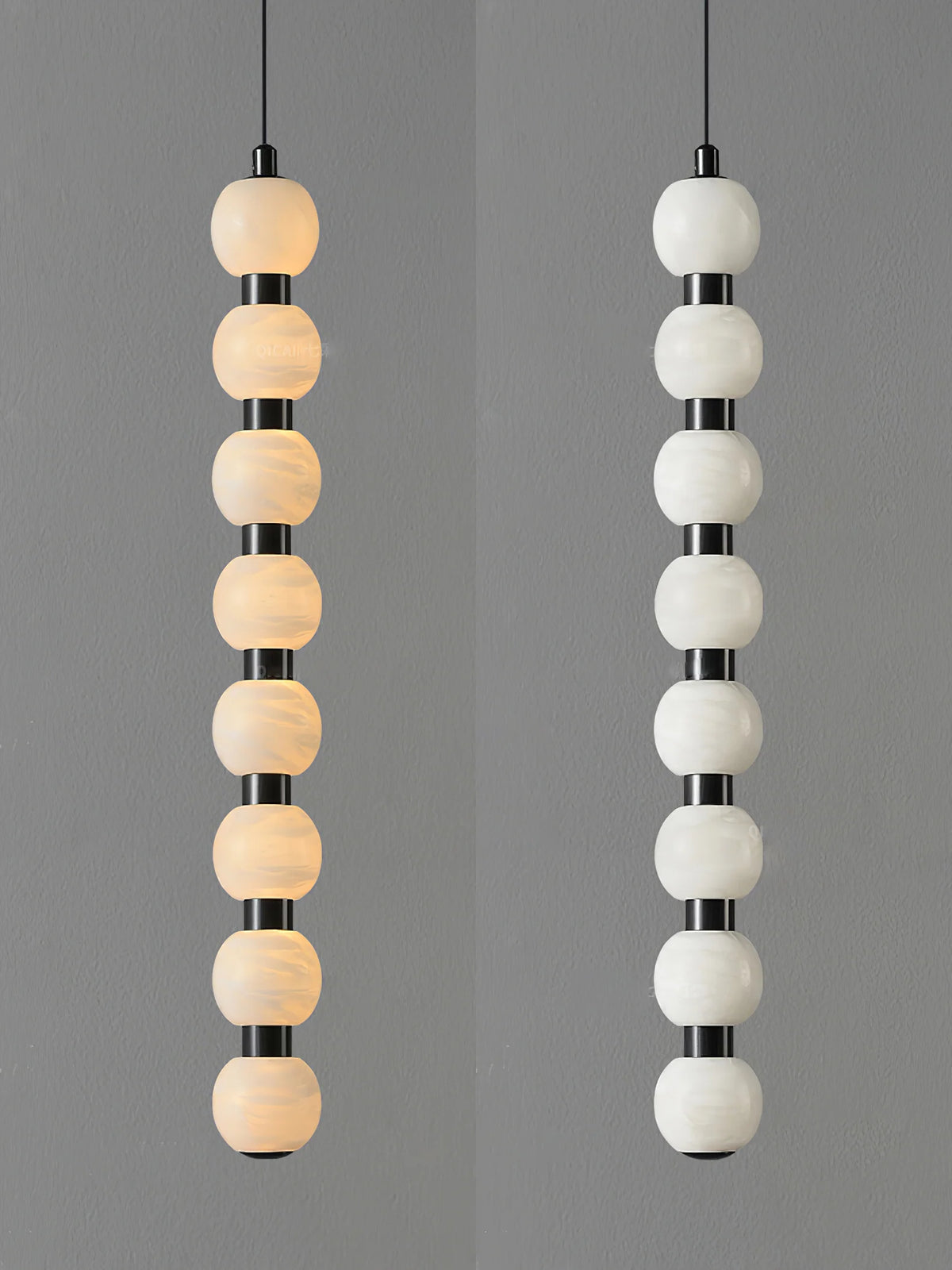 Orbique Alabaster Pendant Lamp - Pre Order