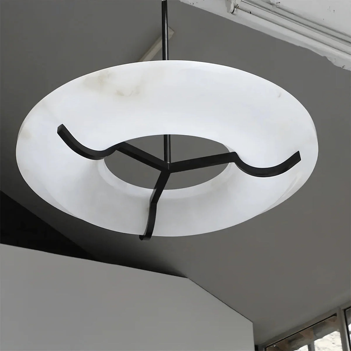 Carve Alabaster Pendant Light - Pre Order