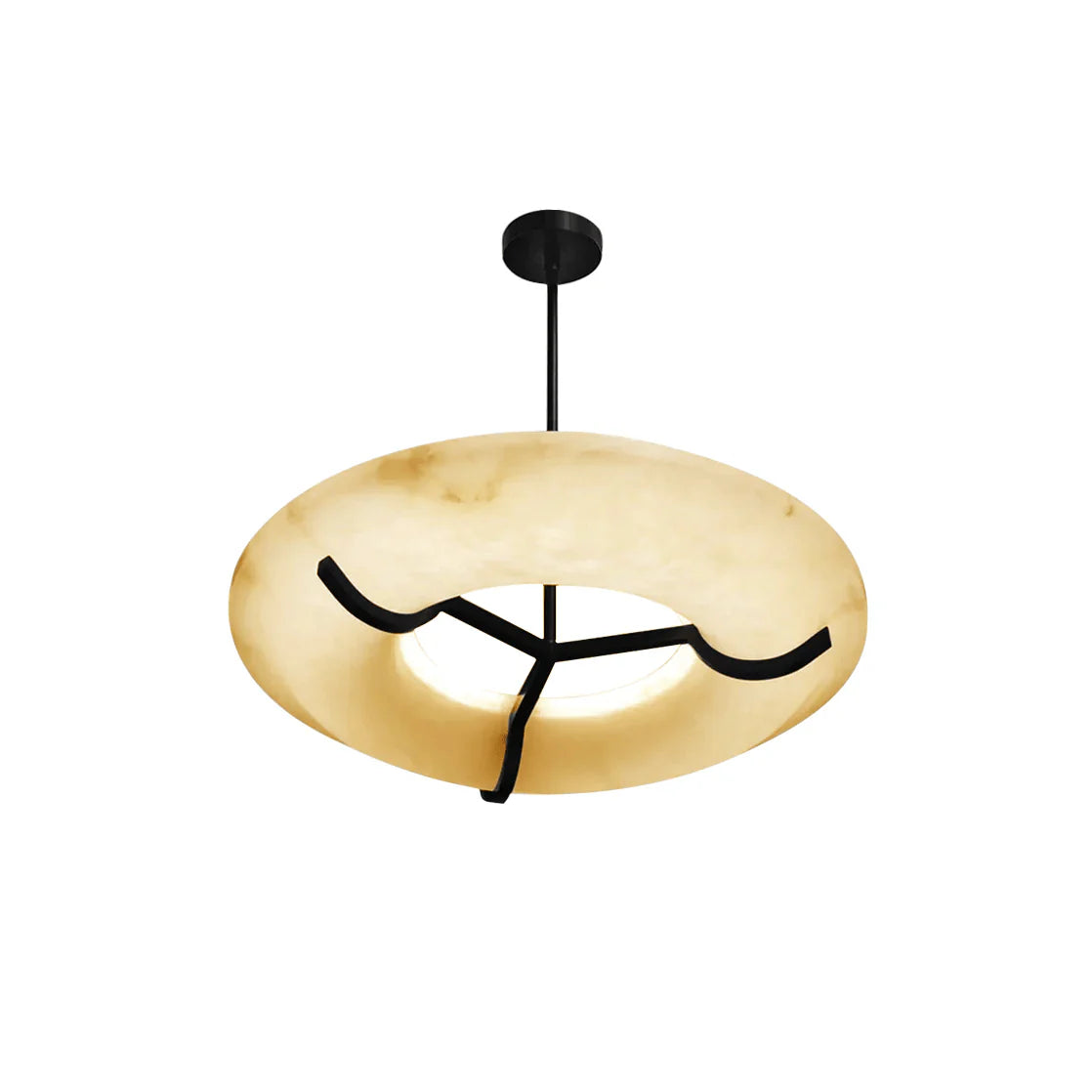Carve Alabaster Pendant Light - Pre Order