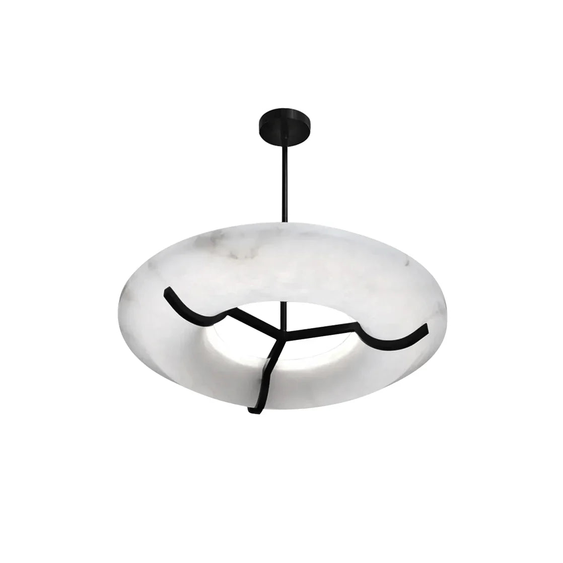 Carve Alabaster Pendant Light - Pre Order