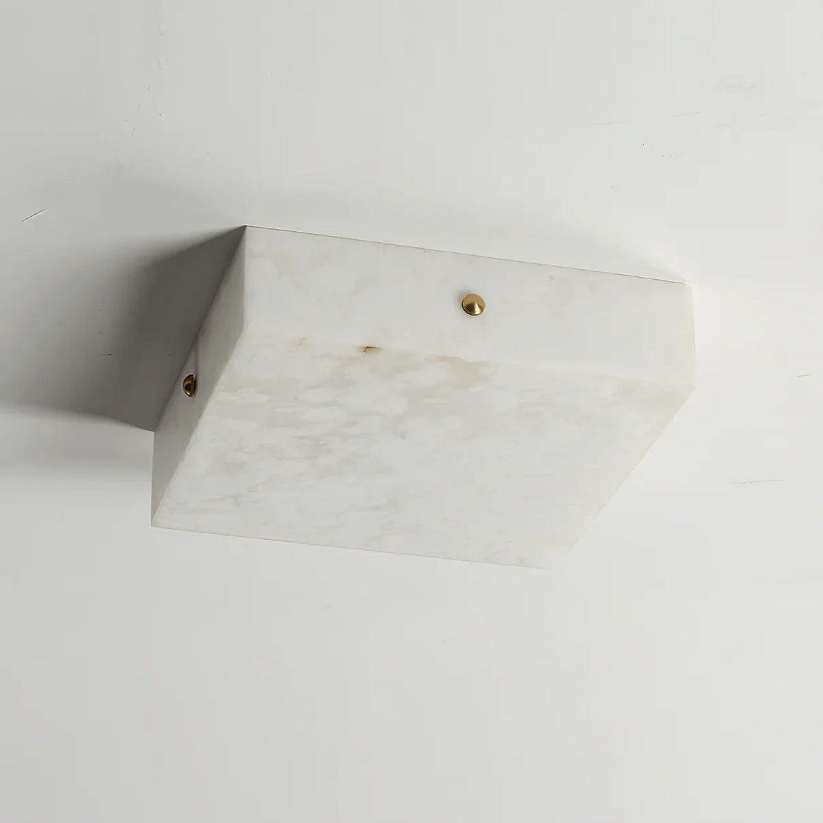 Square Alabaster Ceiling Light - Pre Order