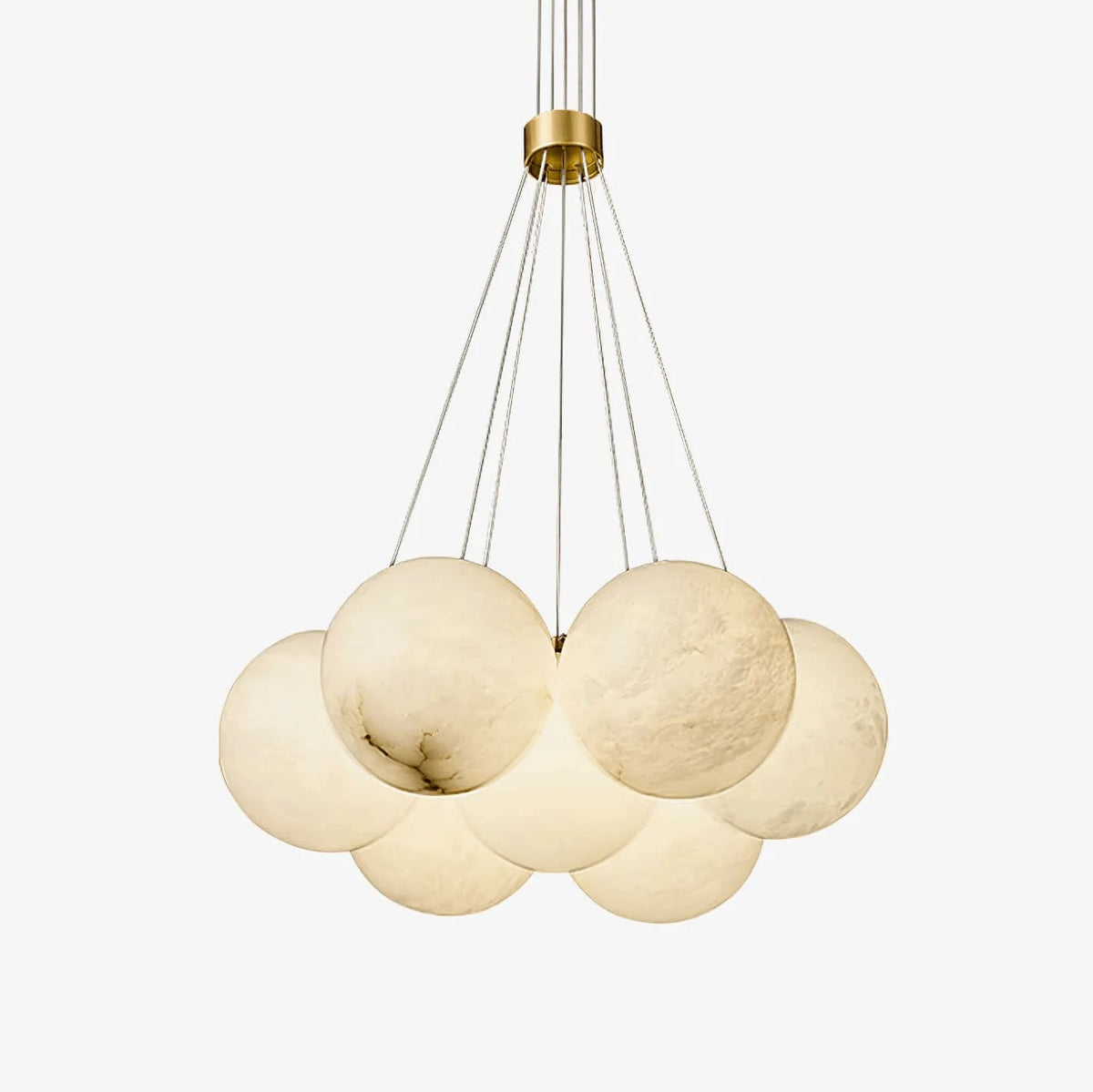 Alabaster Balls Chandelier -  Pre Order