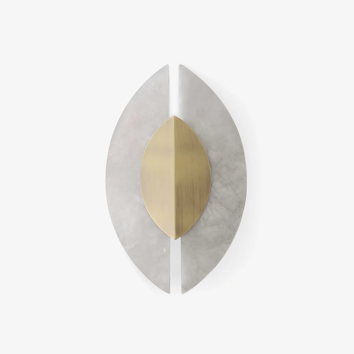 Solari Alabaster Leaf Sconce - Pre Order