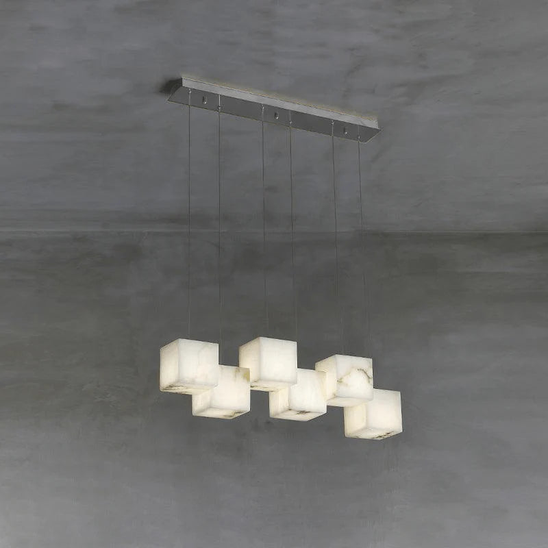 Alabaster Box Chandelier - Pre Order