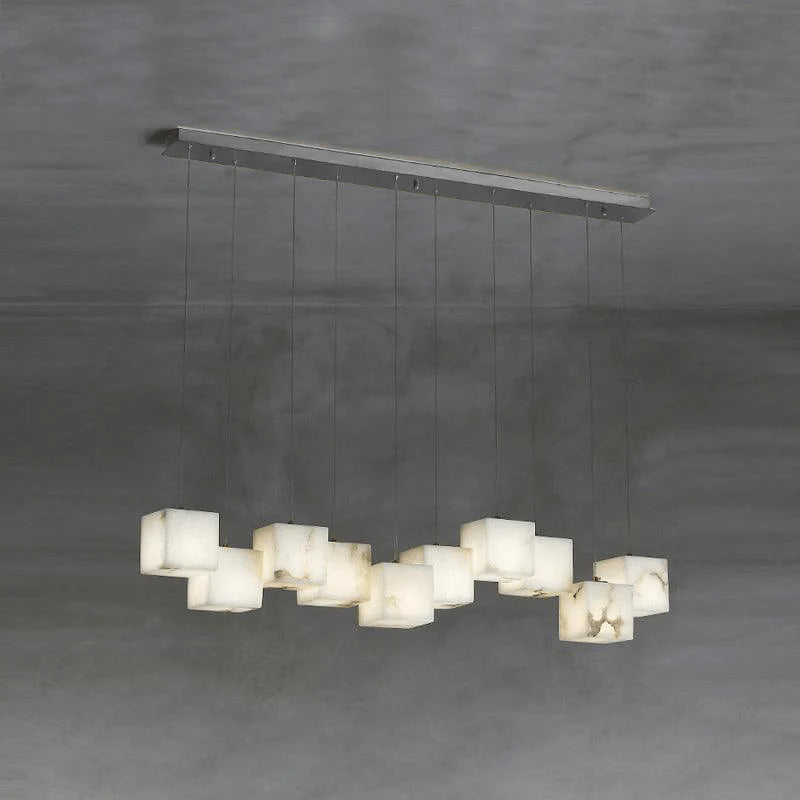 Alabaster Box Chandelier - Pre Order