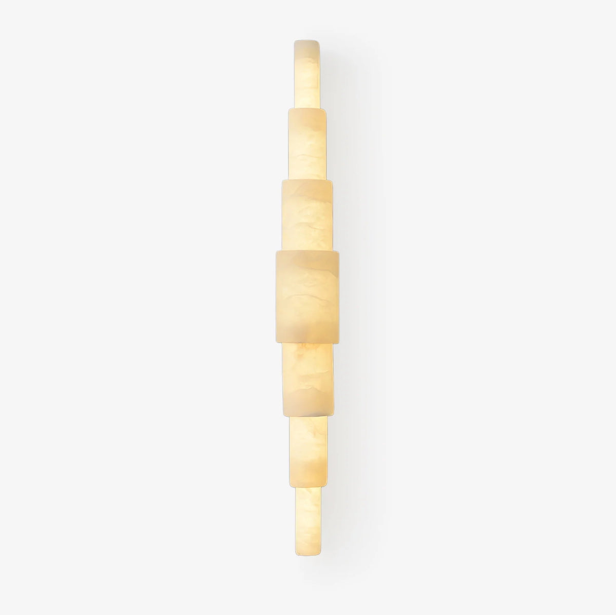 Alba Cascade Alabaster Wall Sconce - Pre Order
