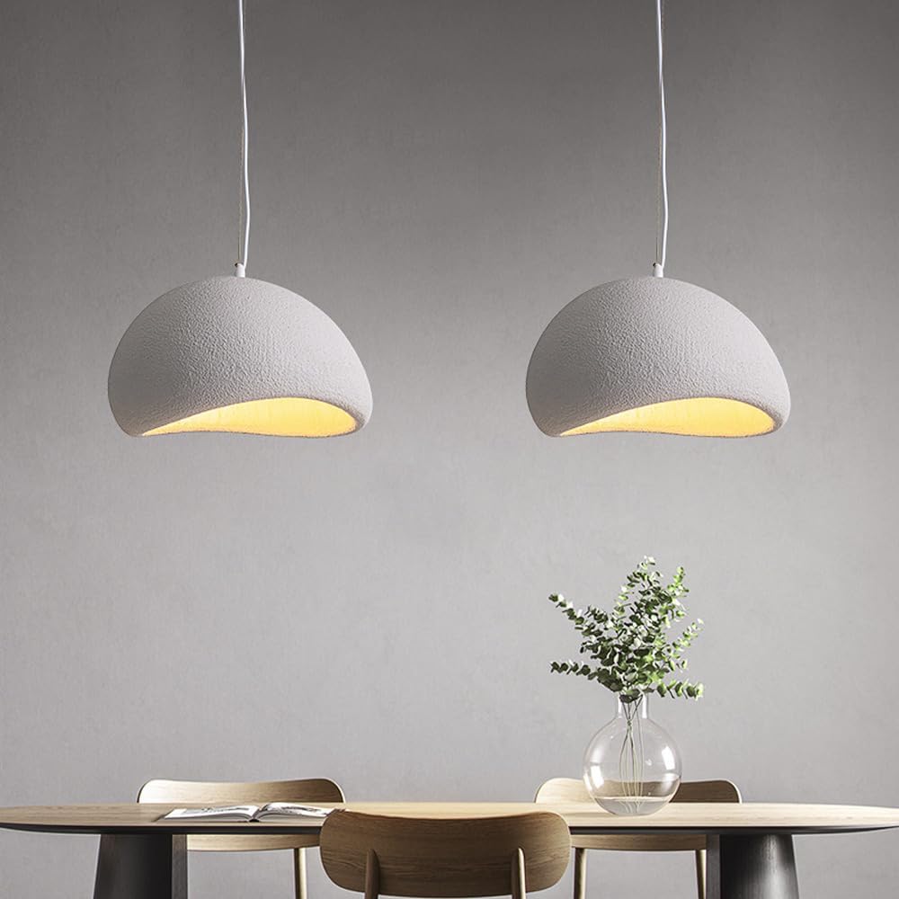 Grey Resin Modern Ceiling Light