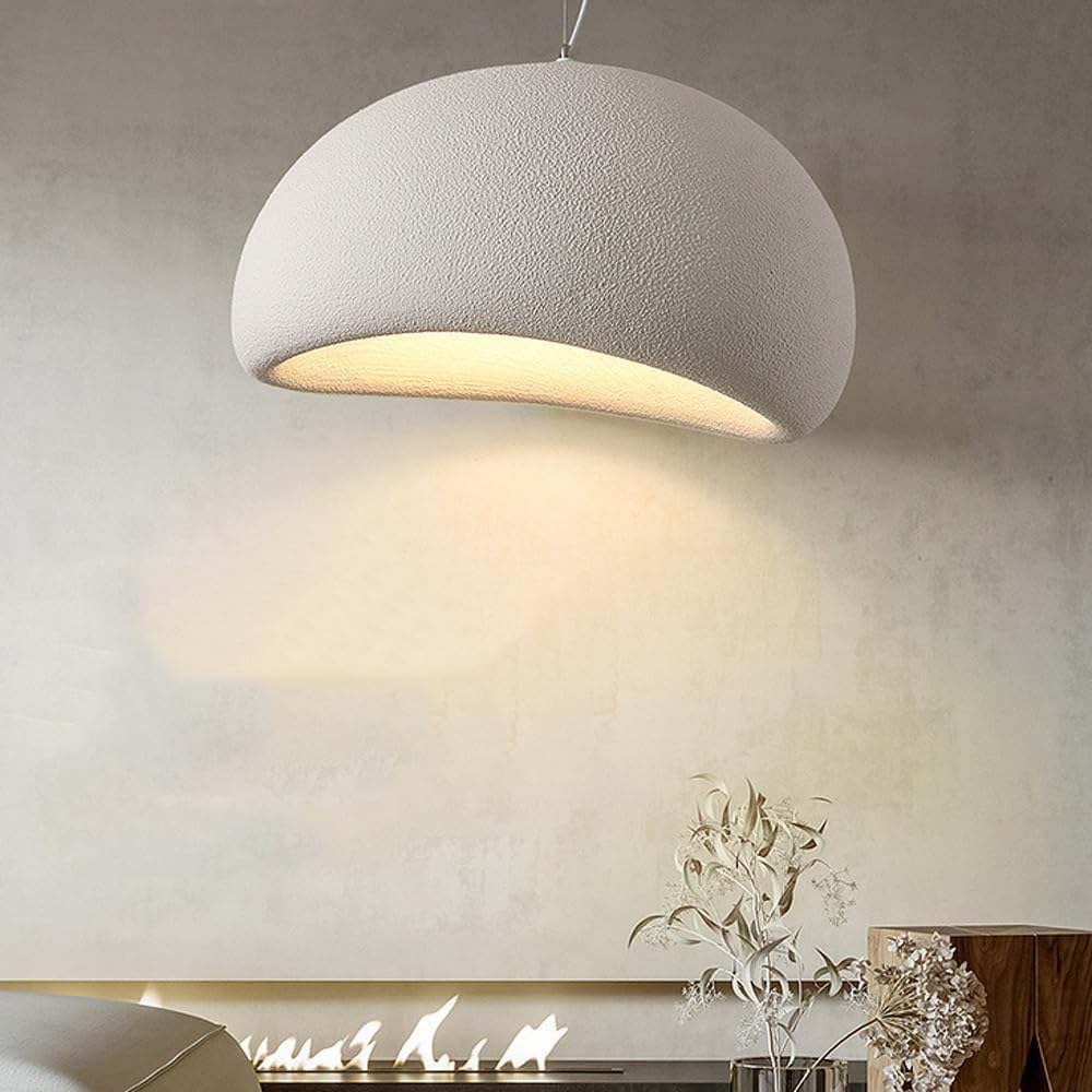 Grey Resin Modern Ceiling Light