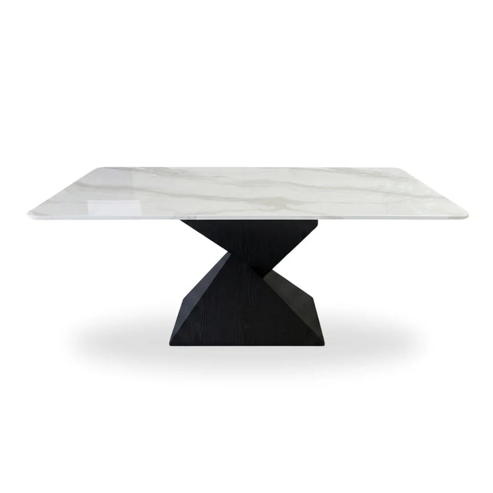 MarbleX Pyramid Dining Table | Luxury Dining Experience – Elegant Interior