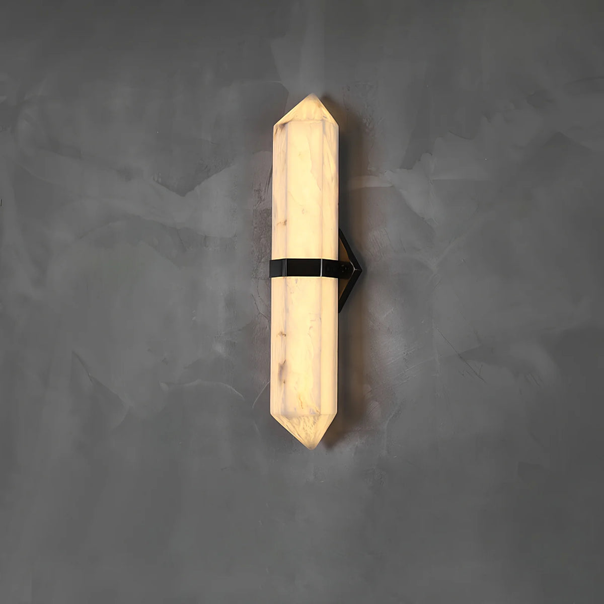 Alabaster Obelisk Wall Sconce - Pre Order