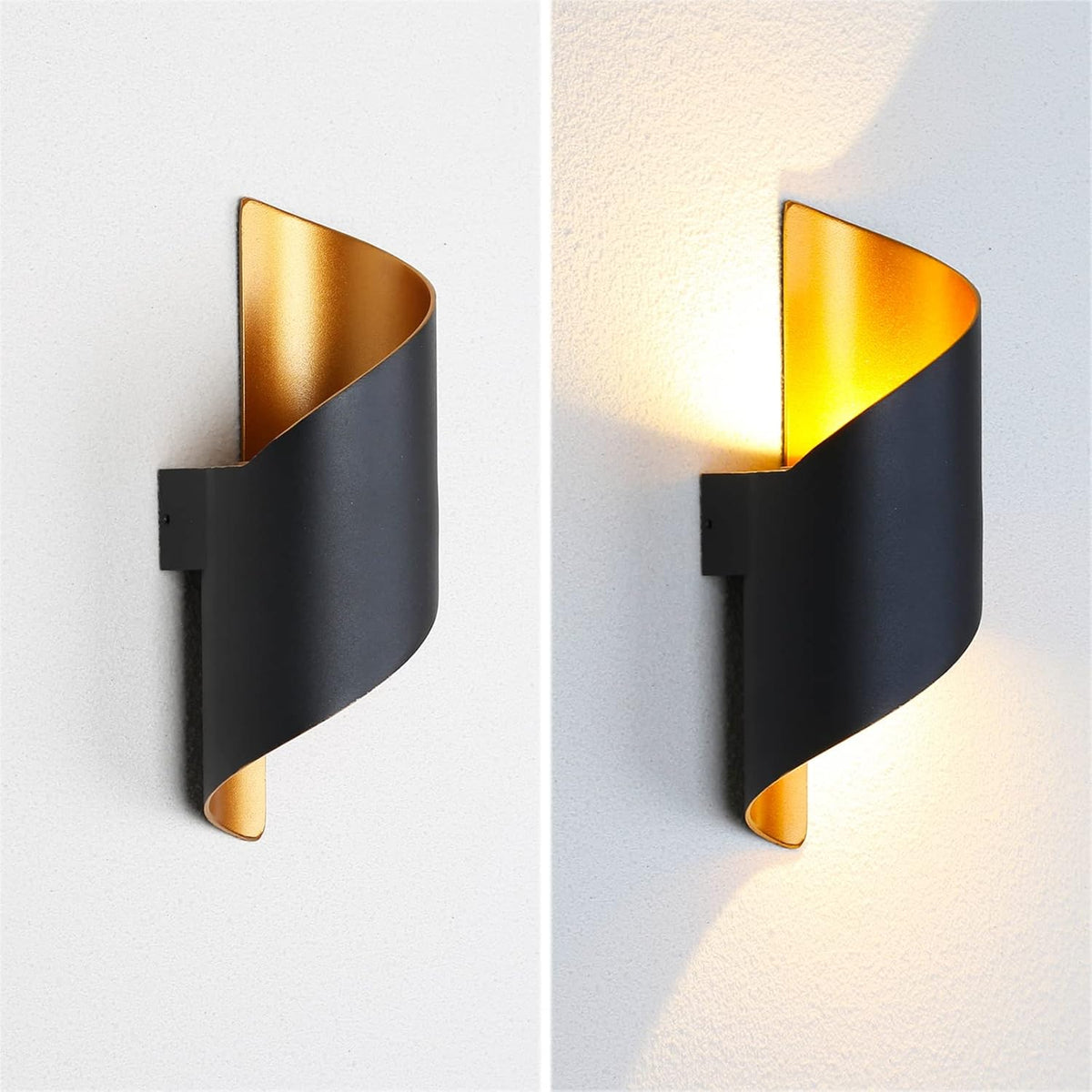 Spiral Outdoor Wall Lamp 10W