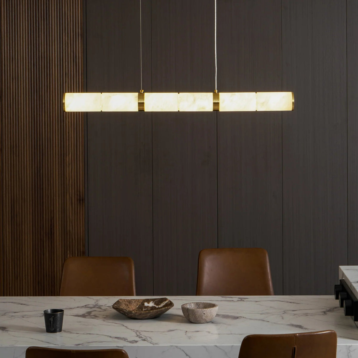 Alabaster Beam Pendant Light - Pre Order