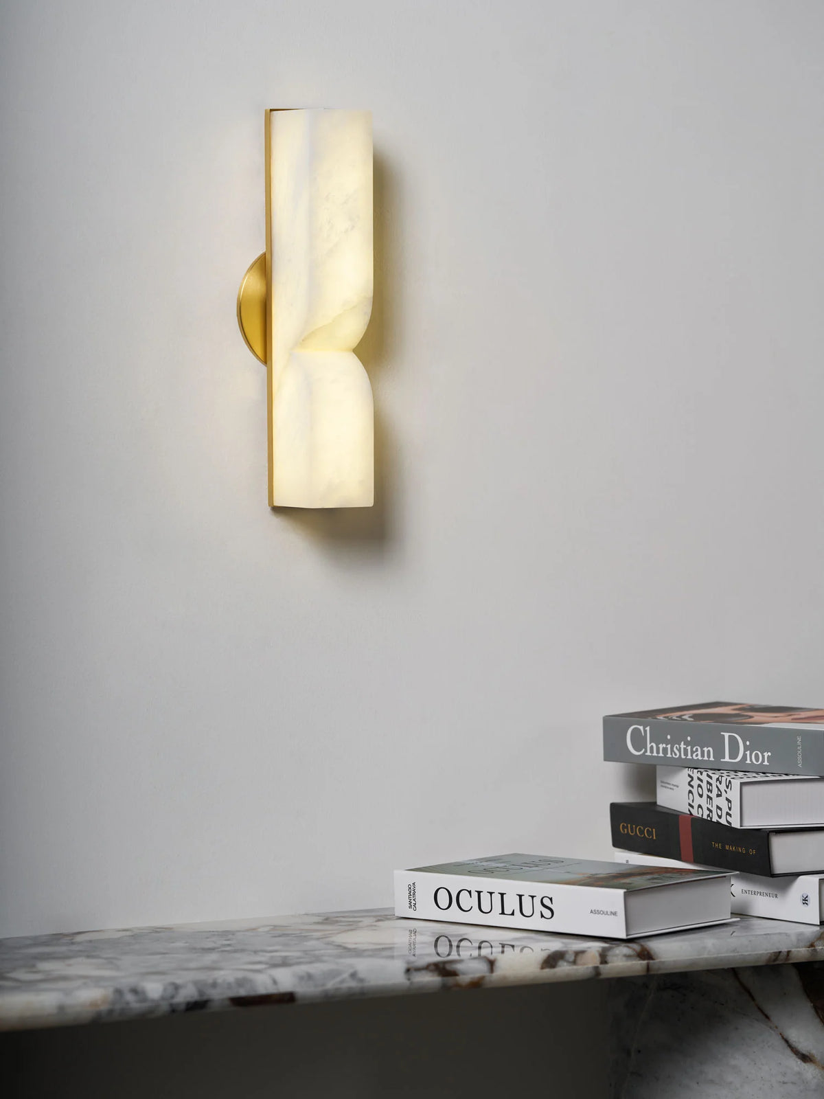 Alabaster Essence Plug-in Wall Sconce - Pre Order