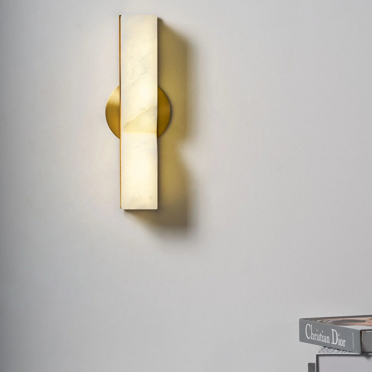 Alabaster Essence Plug-in Wall Sconce - Pre Order