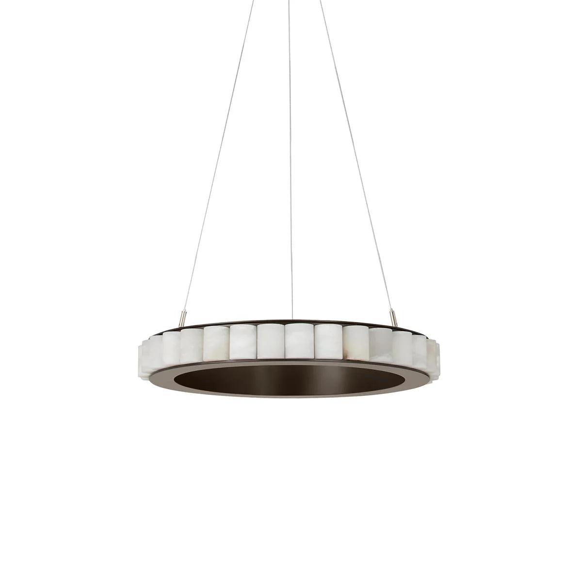 Alabaster Avalon Halo Chandelier - Pre Order