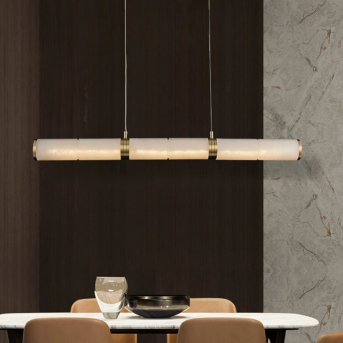 Alabaster Beam Pendant Light - Pre Order