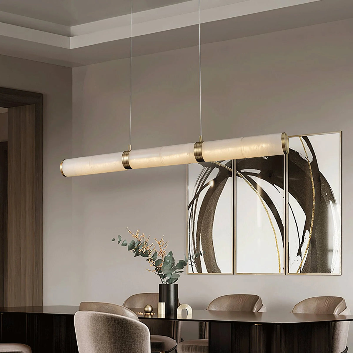 Alabaster Beam Pendant Light - Pre Order