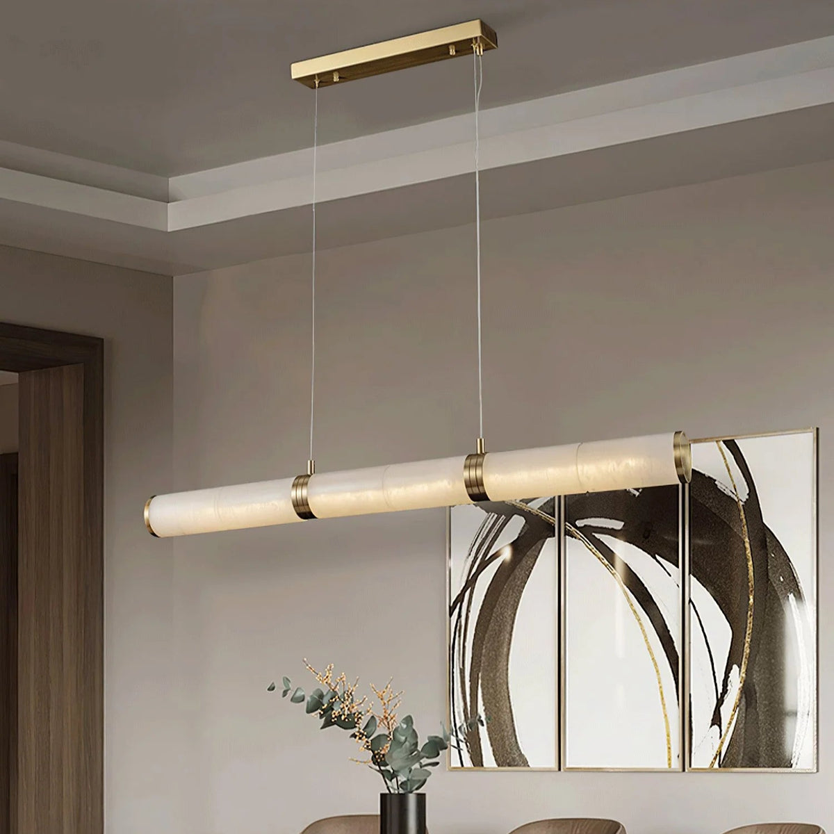 Alabaster Beam Pendant Light - Pre Order