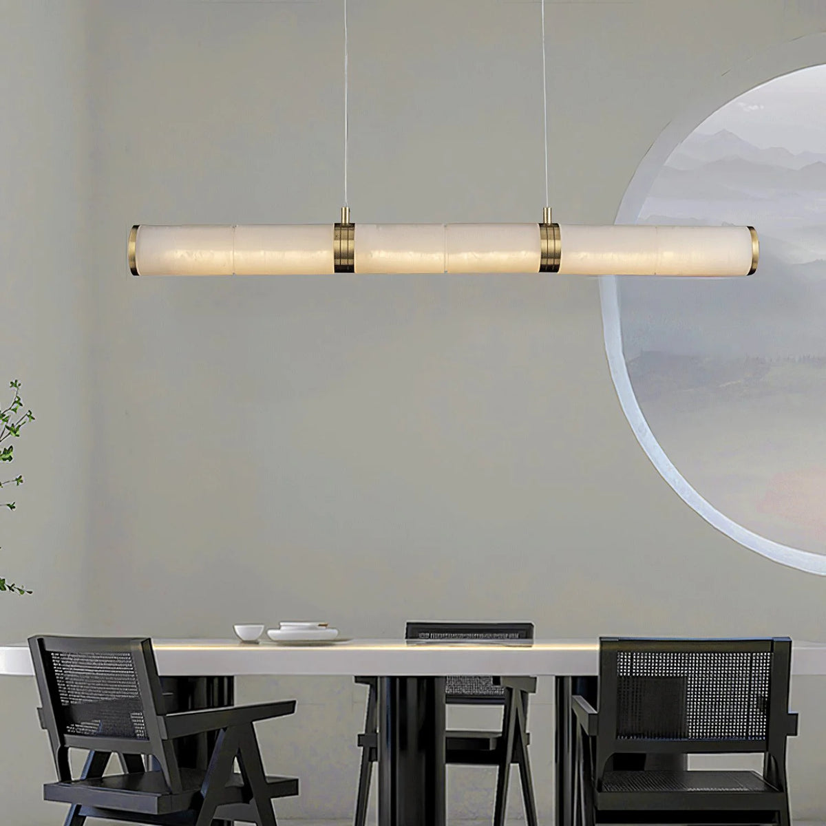 Alabaster Beam Pendant Light - Pre Order
