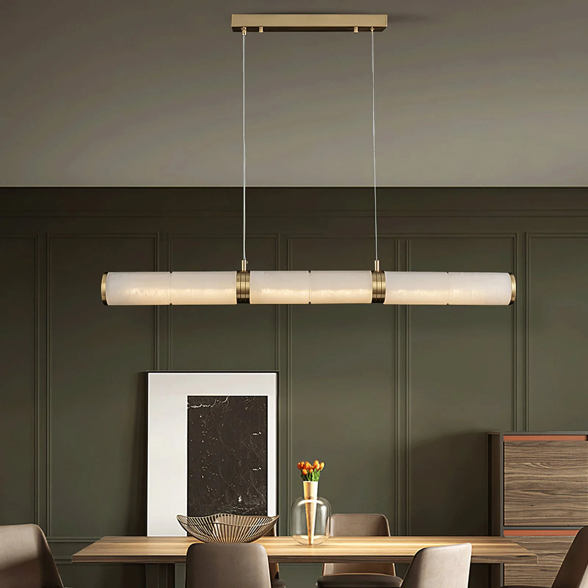 Alabaster Beam Pendant Light - Pre Order
