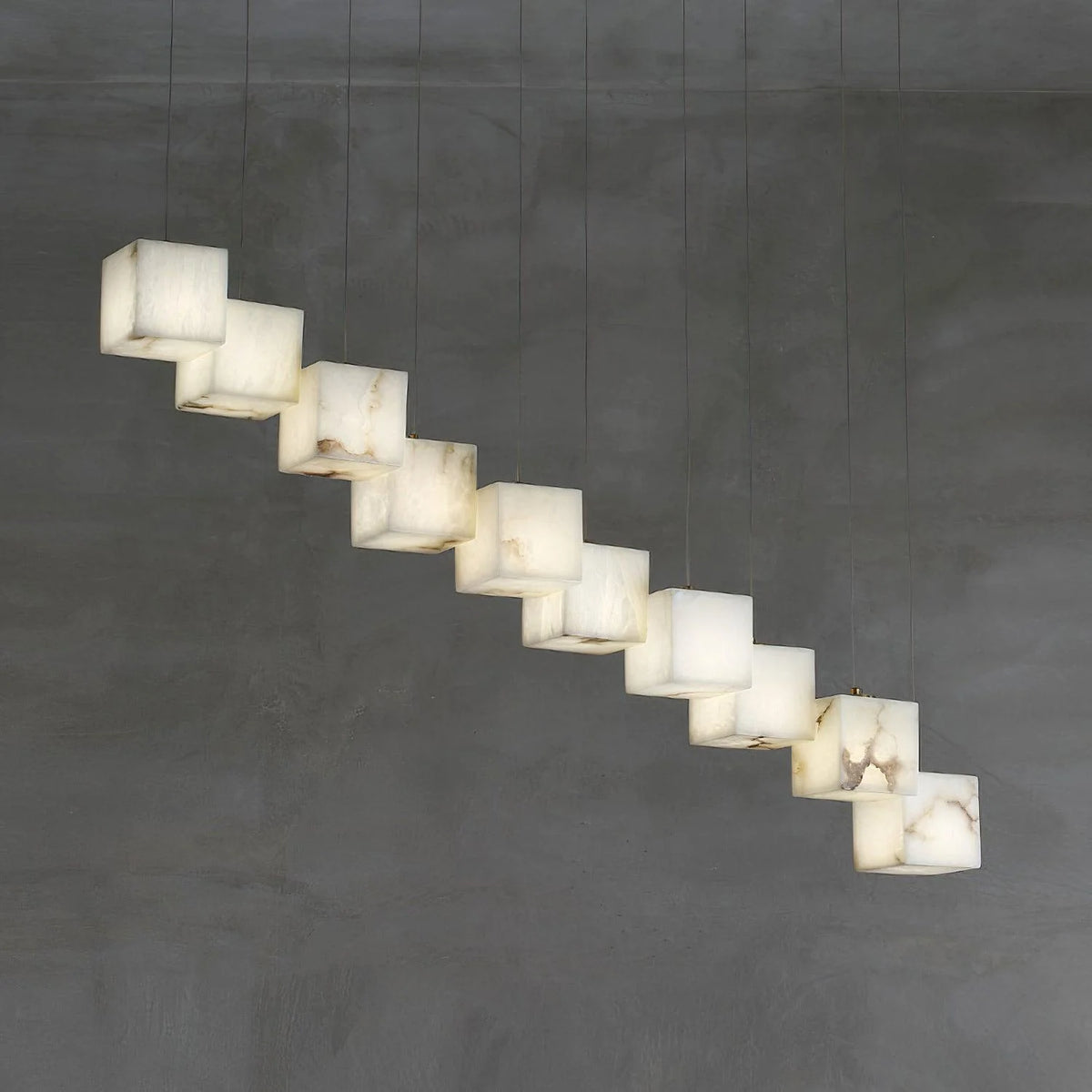 Alabaster Box Pendant Light - Pre Order