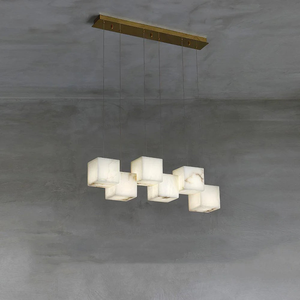 Alabaster Box Pendant Light - Pre Order