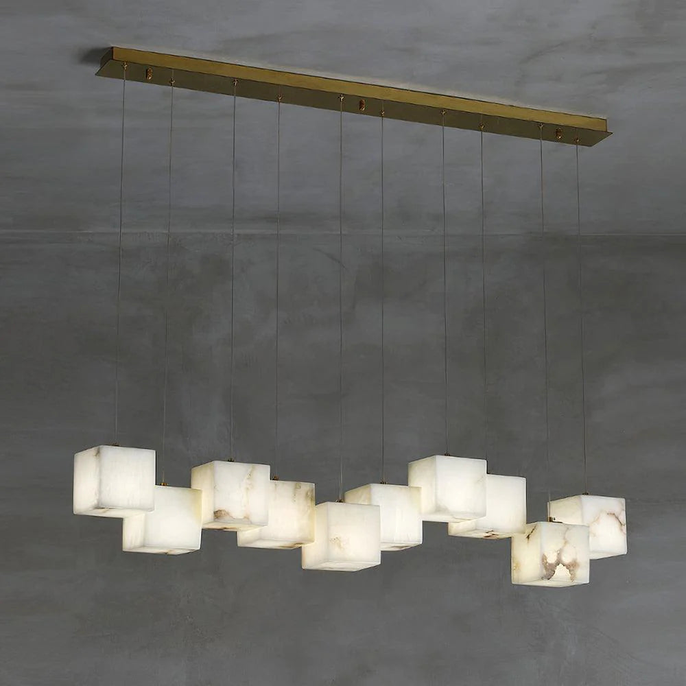 Alabaster Box Pendant Light - Pre Order