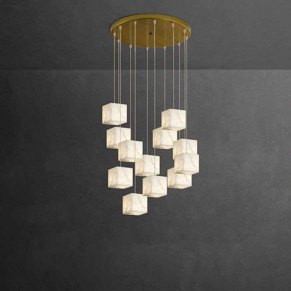 Alabaster Box Pendant Light - Pre Order