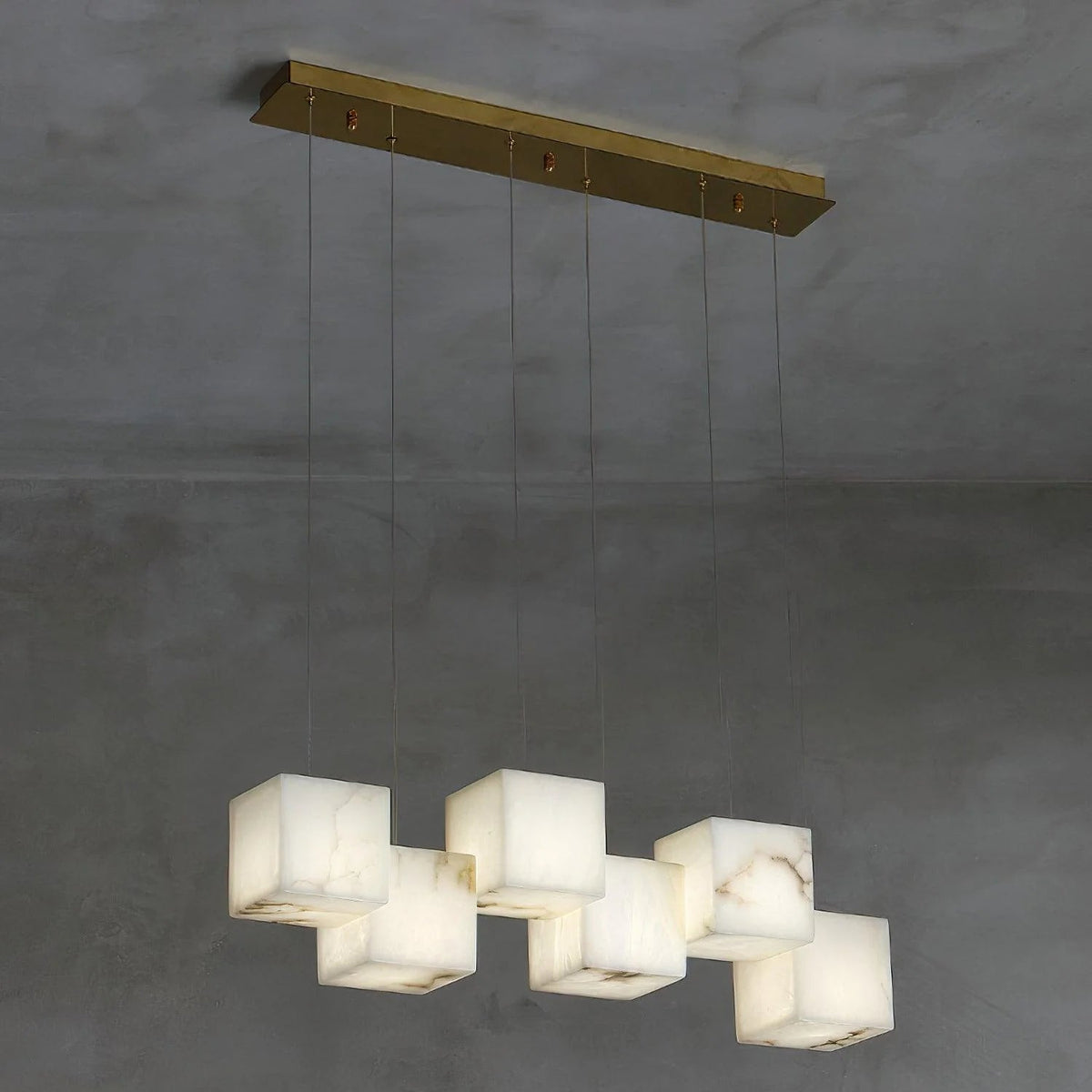 Alabaster Box Pendant Light - Pre Order