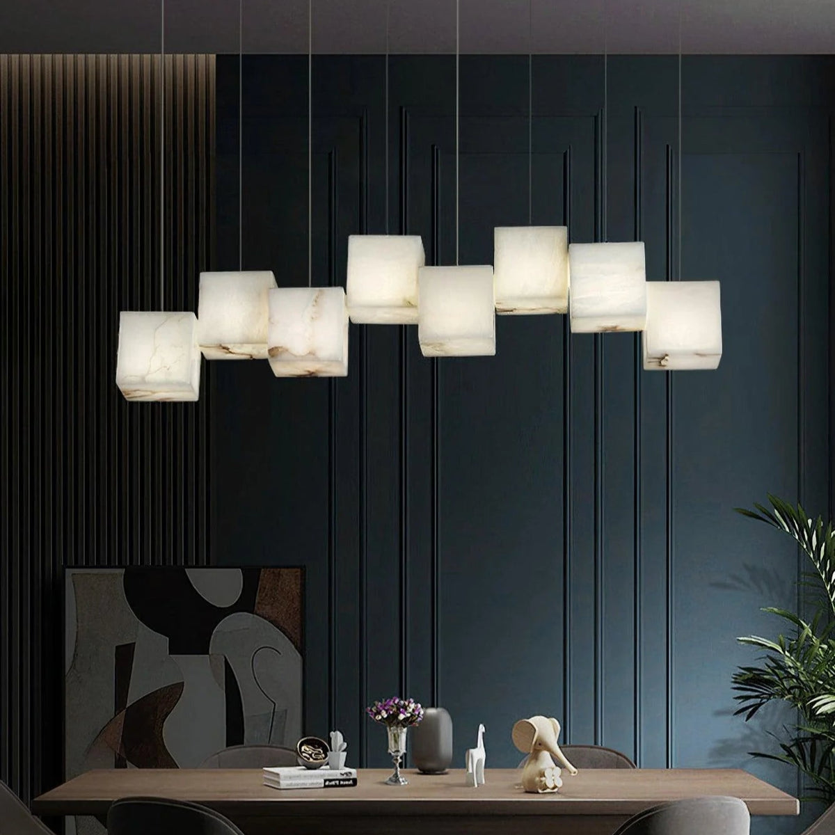 Alabaster Box Pendant Light - Pre Order