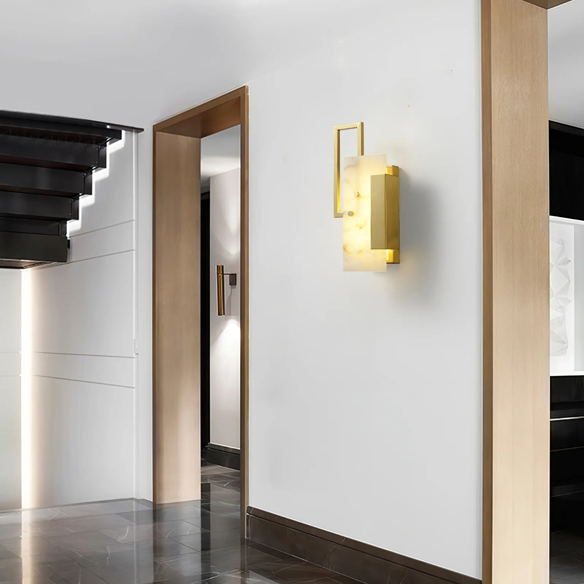 Althea Alabaster Wall Sconce - Pre Order