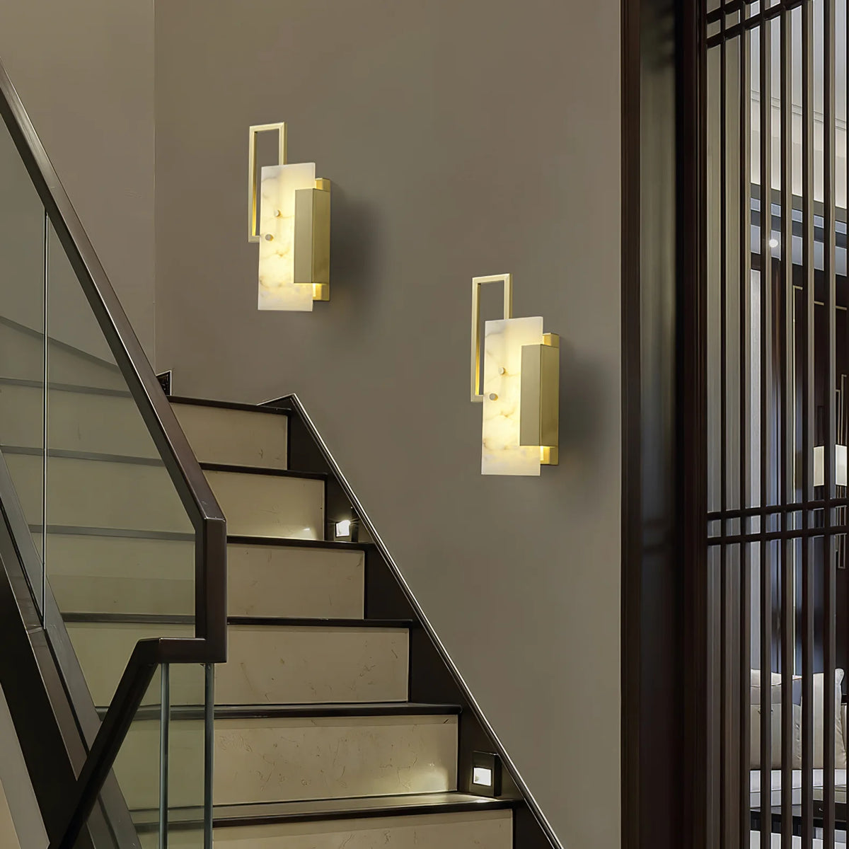 Althea Alabaster Wall Sconce - Pre Order