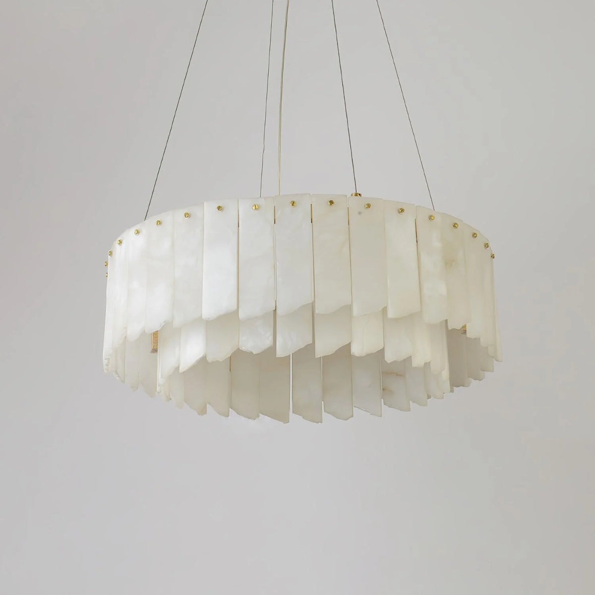 Alabaster Cascade Tiered Chandelier - Pre Order