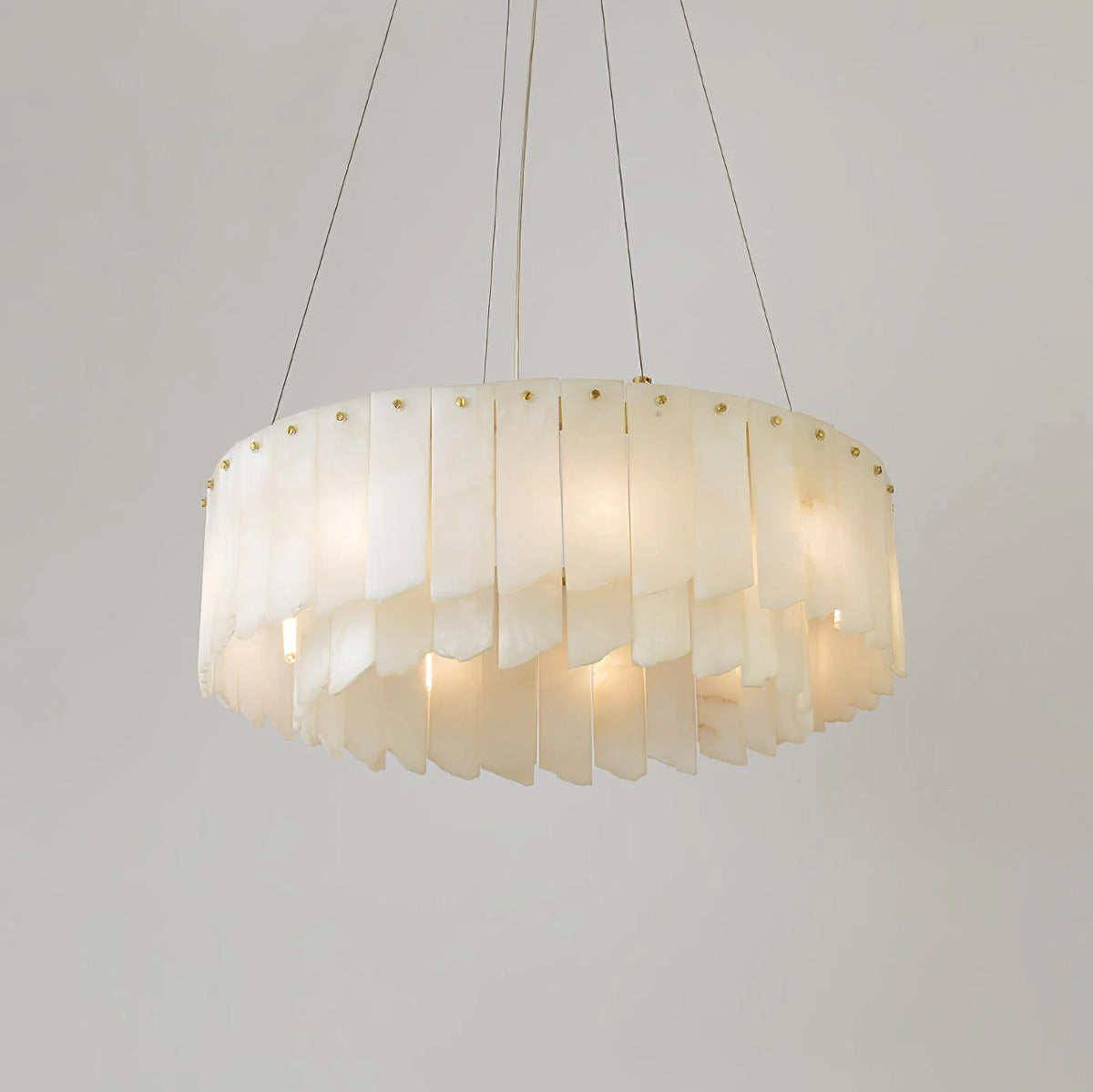 Alabaster Cascade Tiered Chandelier - Pre Order