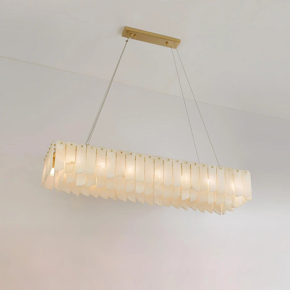 Alabaster Cascade Tiered Chandelier - Pre Order