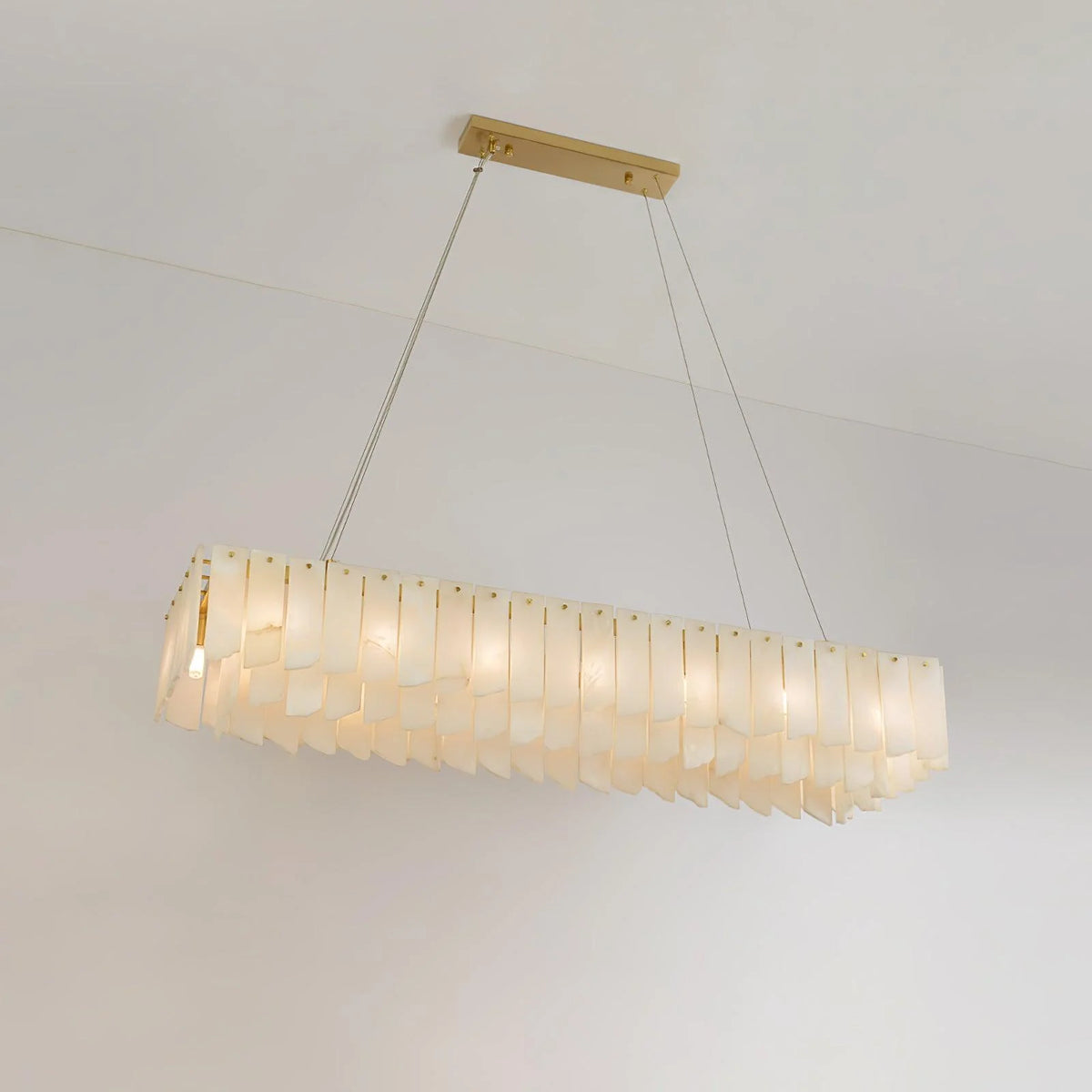 Alabaster Cascade Tiered Chandelier - Pre Order