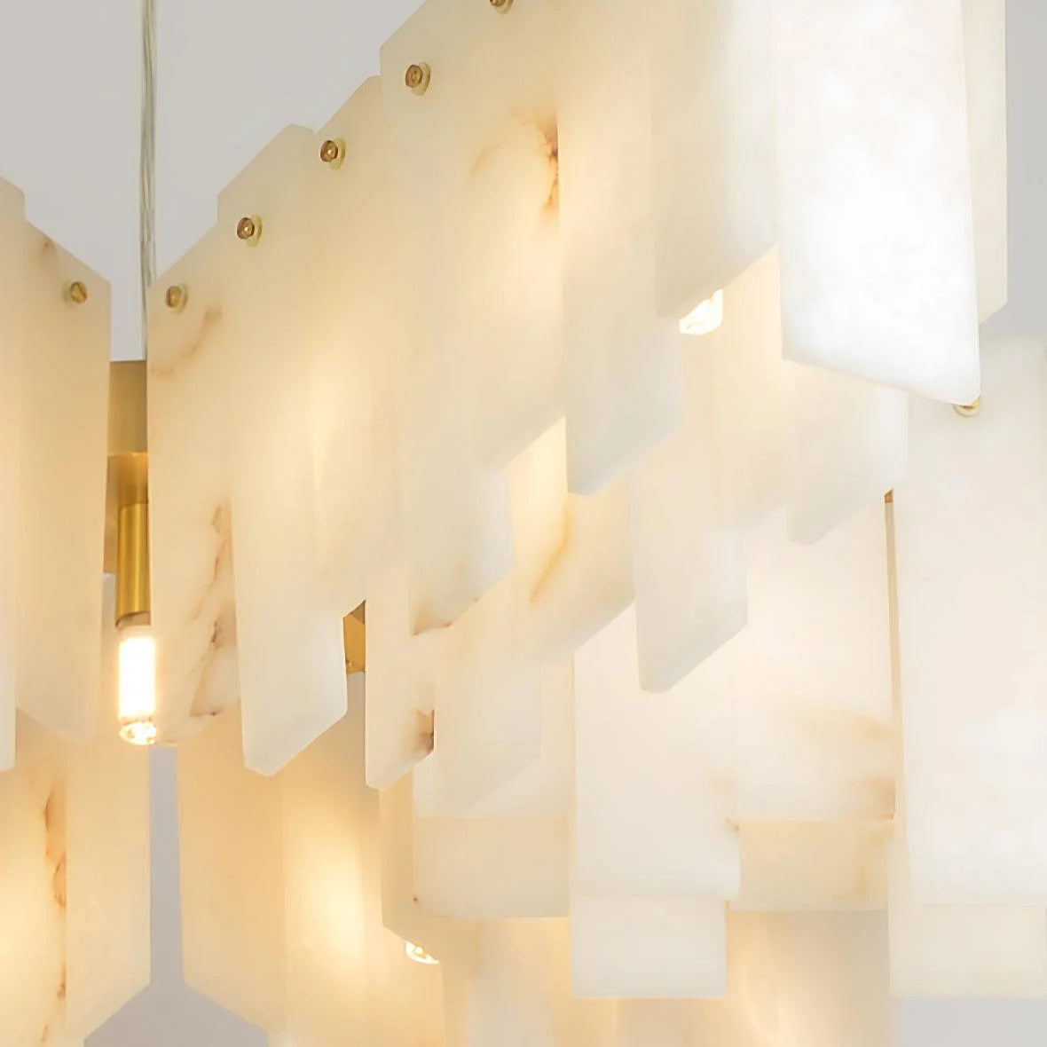 Alabaster Cascade Tiered Chandelier - Pre Order