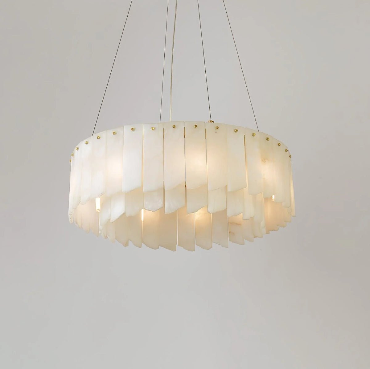 Alabaster Cascade Tiered Chandelier - Pre Order
