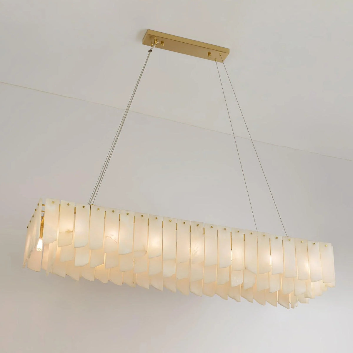 Alabaster Cascade Tiered Chandelier - Pre Order