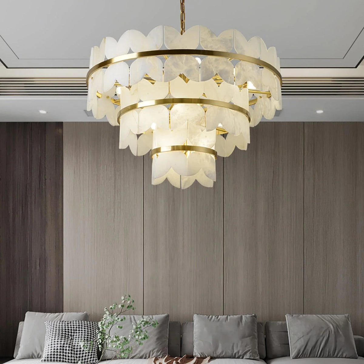 Alabaster Cloudscape Chandelier - Pre Order