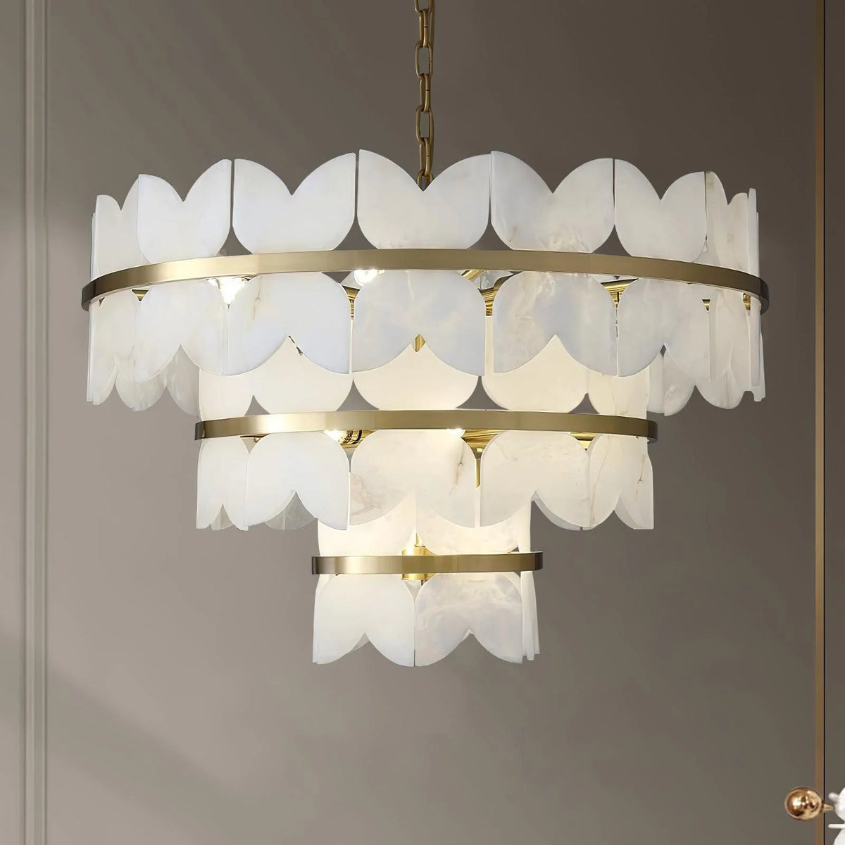 Alabaster Cloudscape Chandelier - Pre Order